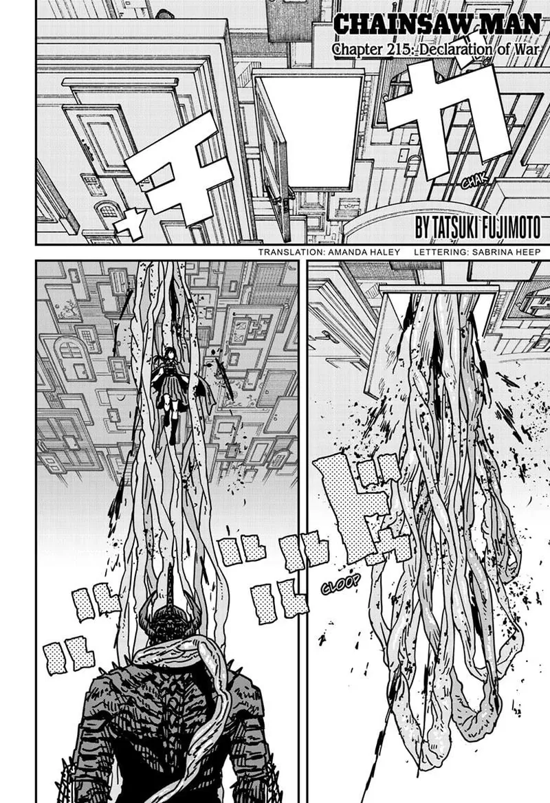 Chainsaw Man Chapter 215 page 1 - Chapter 215: Declaration of War