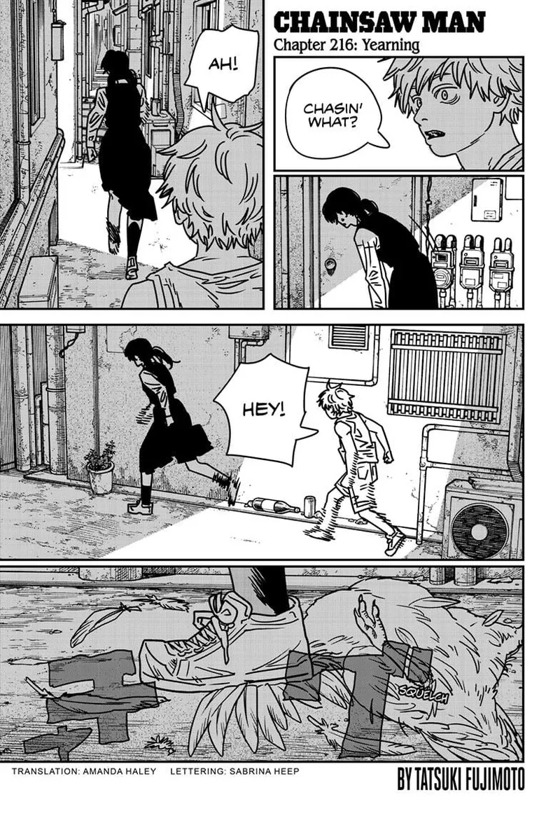 Chainsaw Man Chapter 216 page 1 - Chapter 216: Yearning