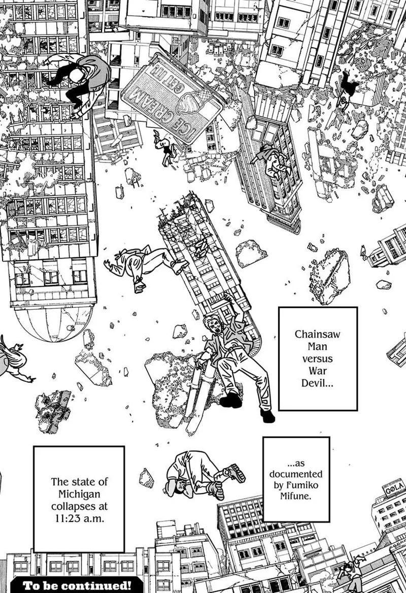 Chainsaw Man Manga Chapter 220 page 15 - Bonds and Michigan