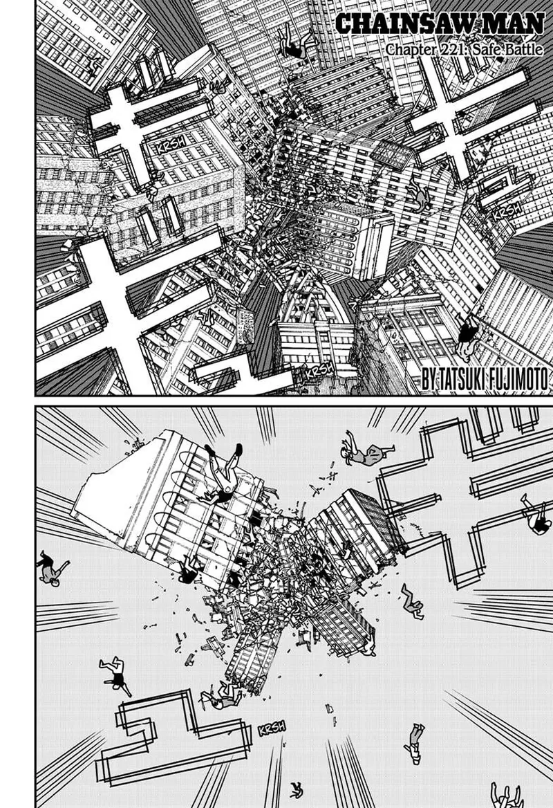 Chainsaw Man Manga Chapter 221 page 1 - Safe Battle