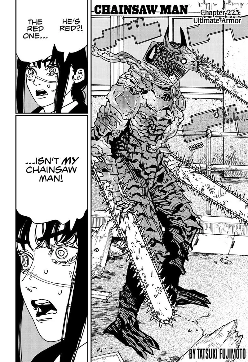 Chainsaw Man Chapter 223 page 1 - Chapter 223: Ultimate Armor