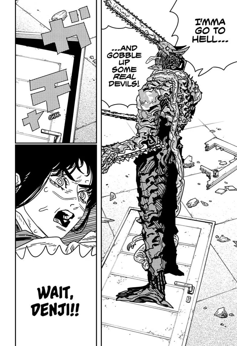 Chainsaw Man Chapter 225 page 13 - Chapter 225: Barf, Motorcycle, Hell