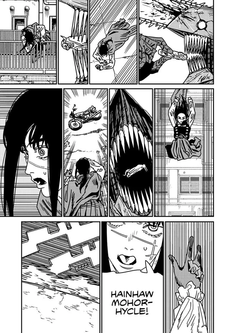 Chainsaw Man Chapter 225 page 4 - Chapter 225: Barf, Motorcycle, Hell