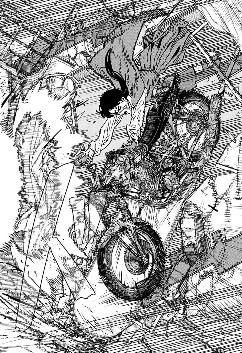 Chainsaw Man Chapter 225 page 5 - Chapter 225: Barf, Motorcycle, Hell