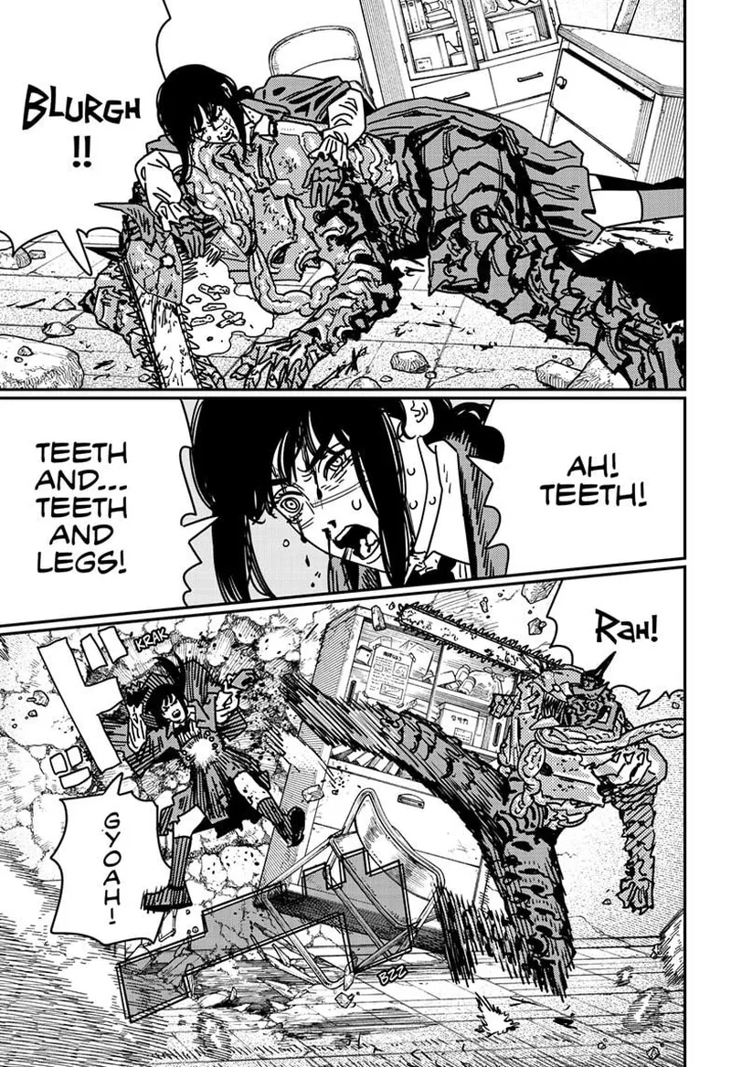 Chainsaw Man Chapter 225 page 8 - Chapter 225: Barf, Motorcycle, Hell