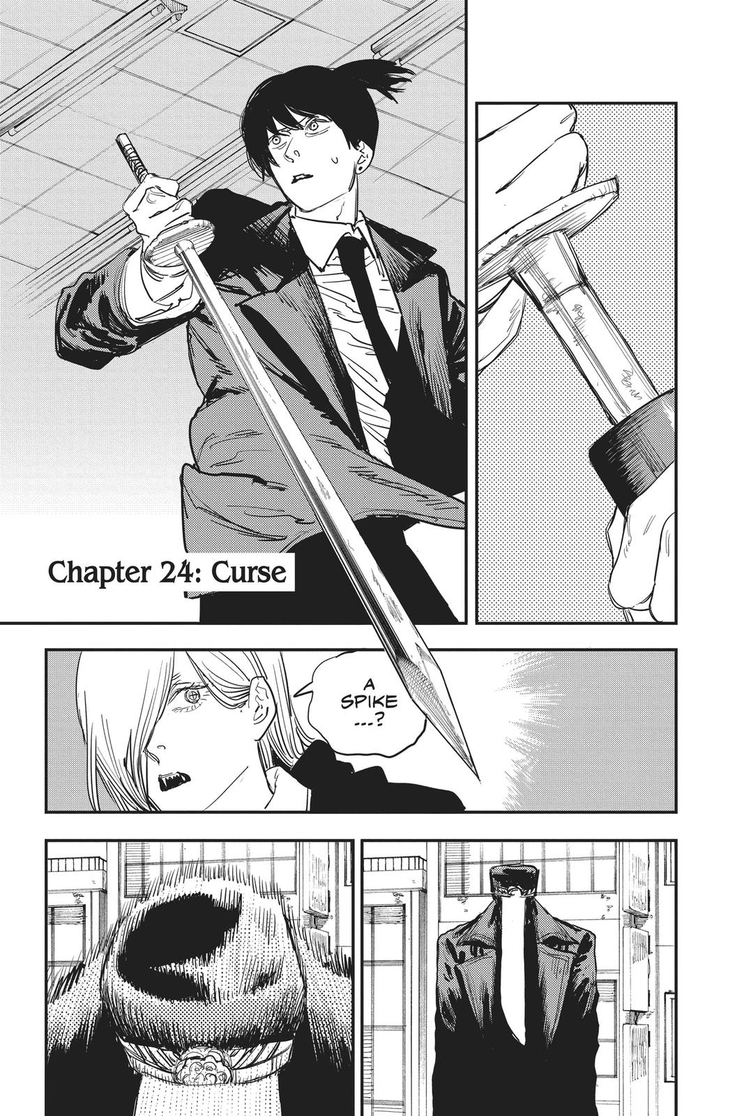 Chainsaw Man Chapter 24 page 1 - Chapter 24: Curse