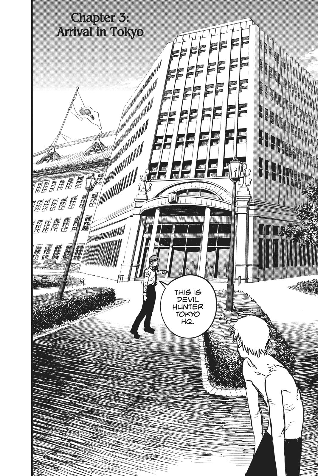 Chainsaw Man Chapter 3 page 2 - Chapter 3: Arrival in Tokyo