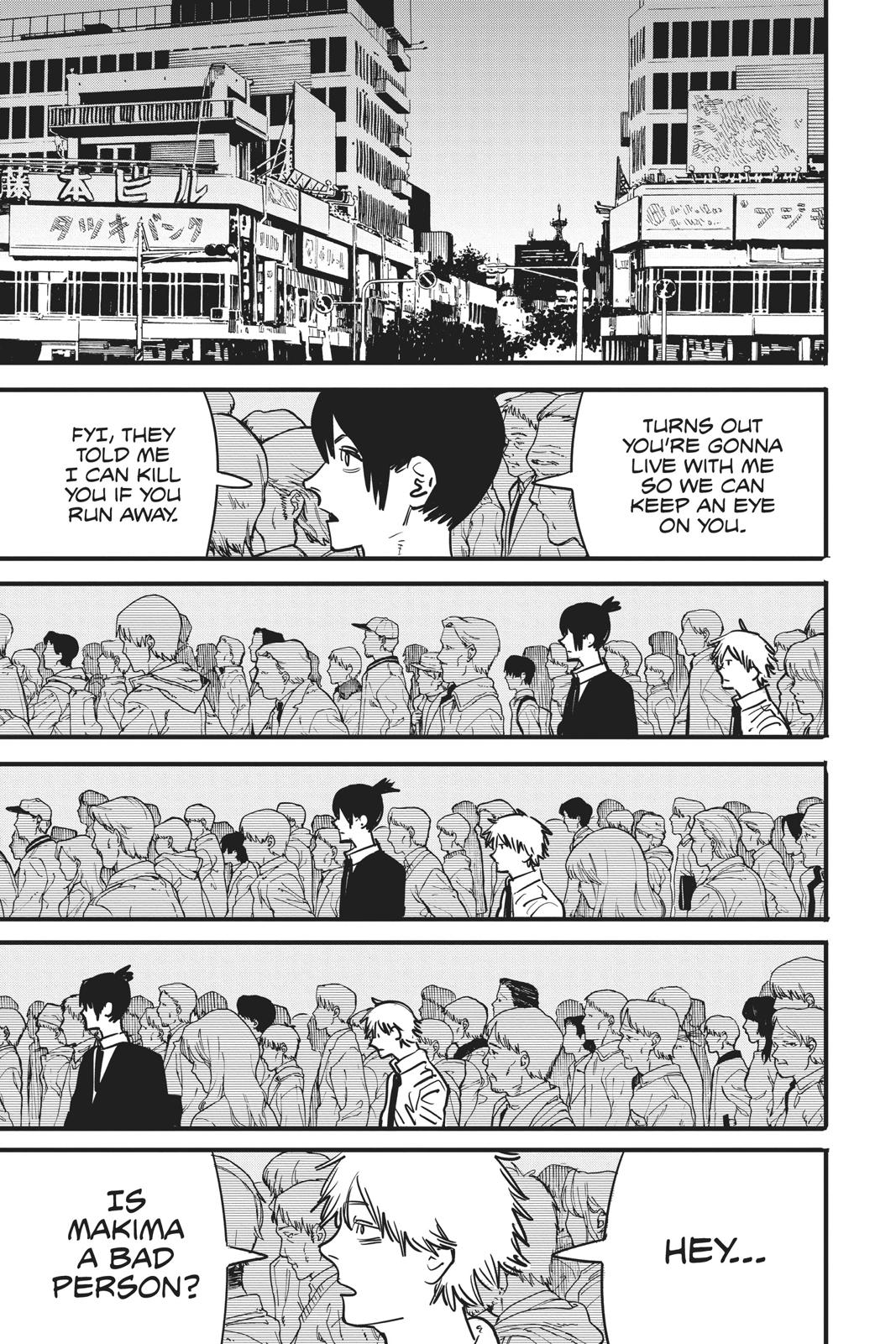 Chainsaw Man Chapter 3 page 21 - Chapter 3: Arrival in Tokyo