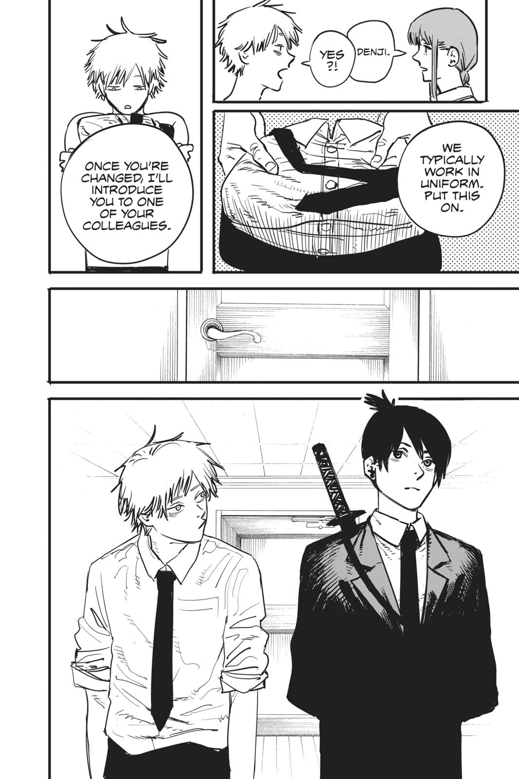 Chainsaw Man Chapter 3 page 4 - Chapter 3: Arrival in Tokyo