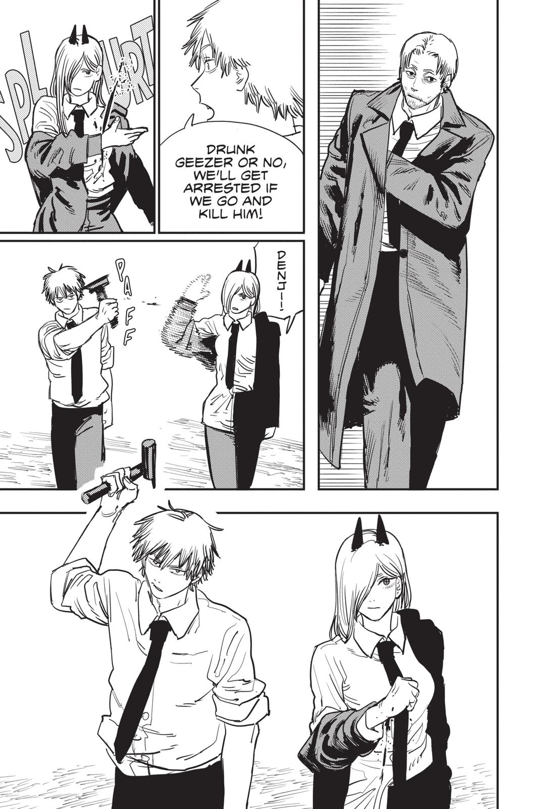 Chainsaw Man Chapter 30 page 5 - Chapter 30: Bruised & Battered