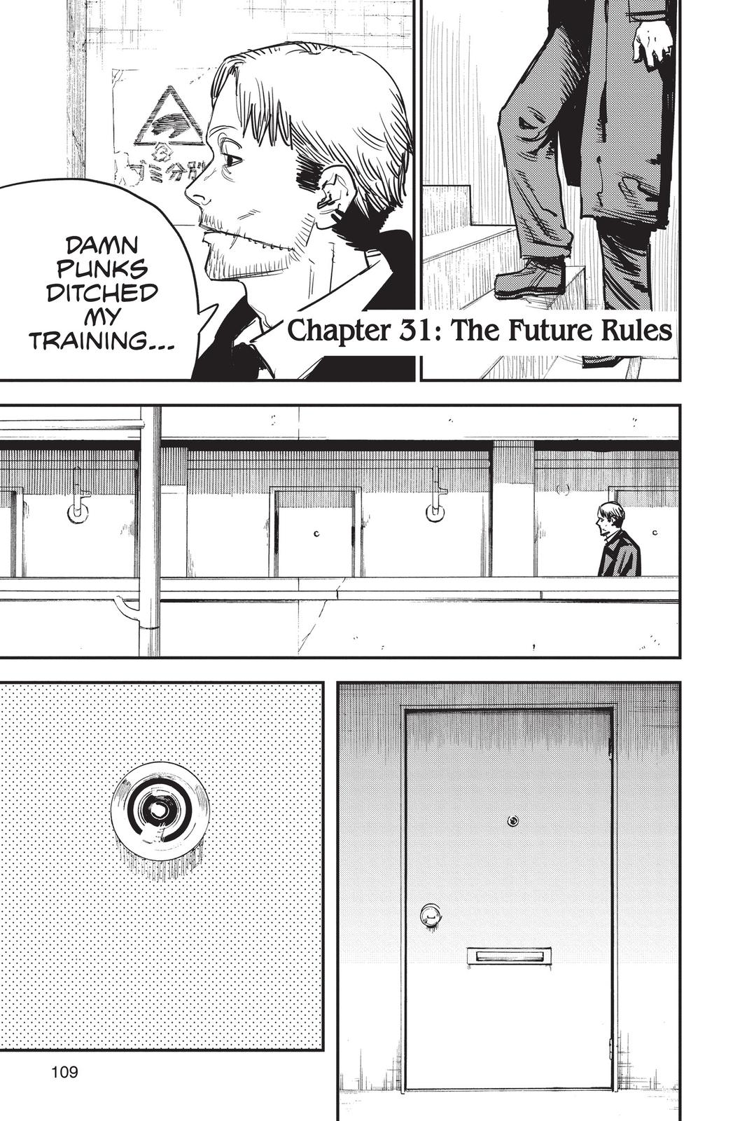 Chainsaw Man Chapter 31 page 1 - Chapter 31: The Future Rules