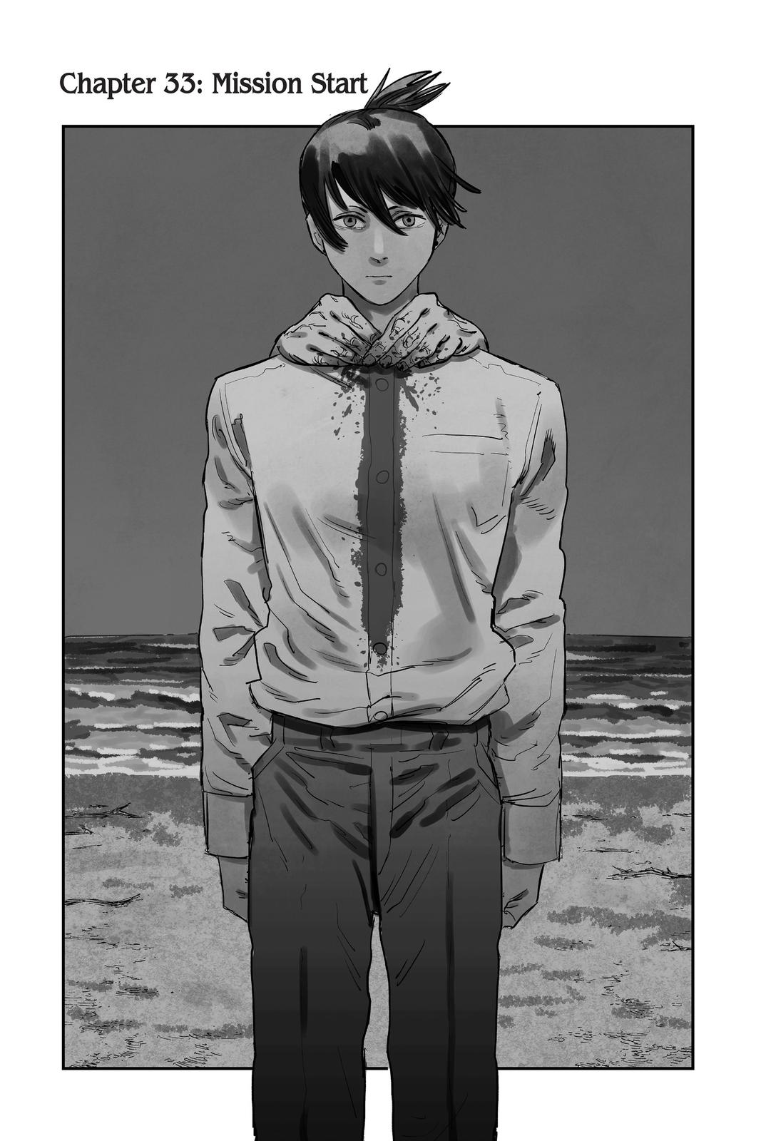 Chainsaw Man Chapter 33 page 1 - Chapter 33: Mission Start