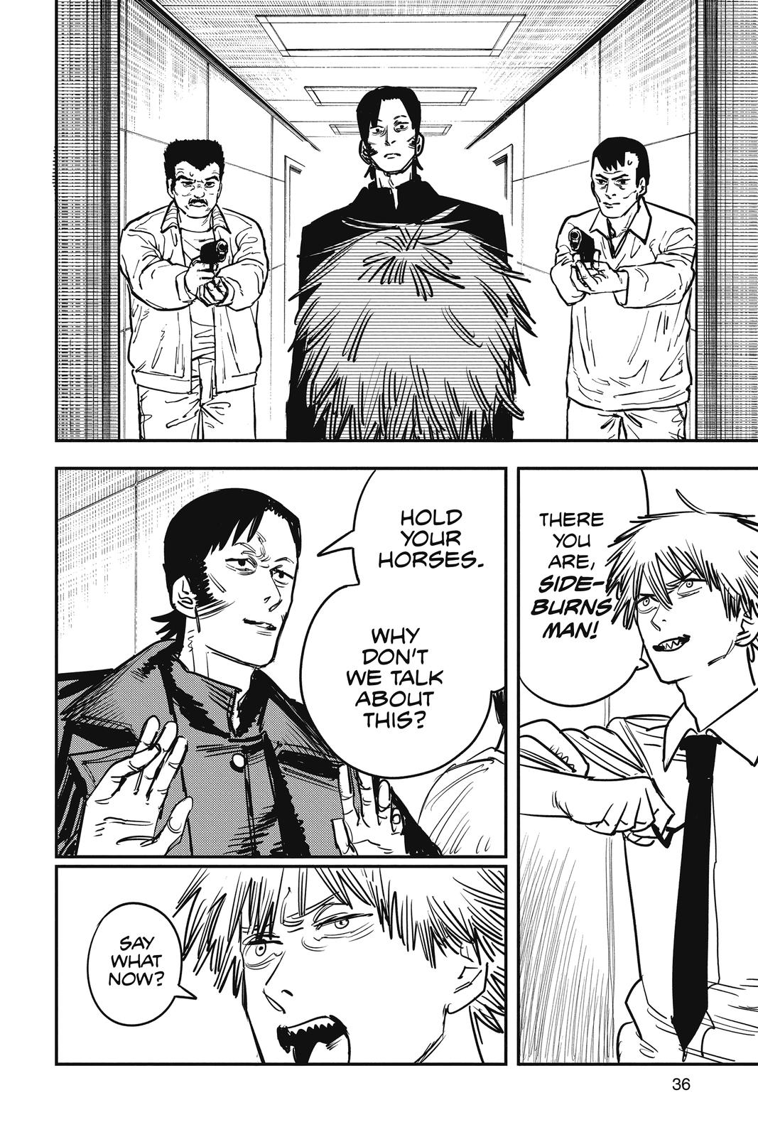 Chainsaw Man Chapter 36 page 10 - Chapter 36: Katana vs. Chainsaw