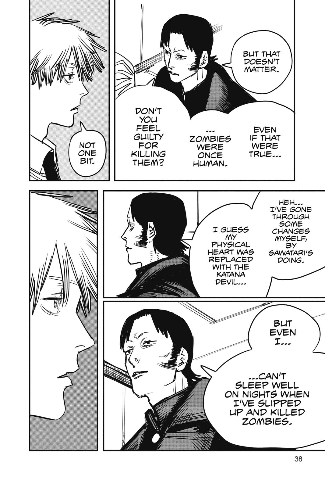 Chainsaw Man Chapter 36 page 12 - Chapter 36: Katana vs. Chainsaw
