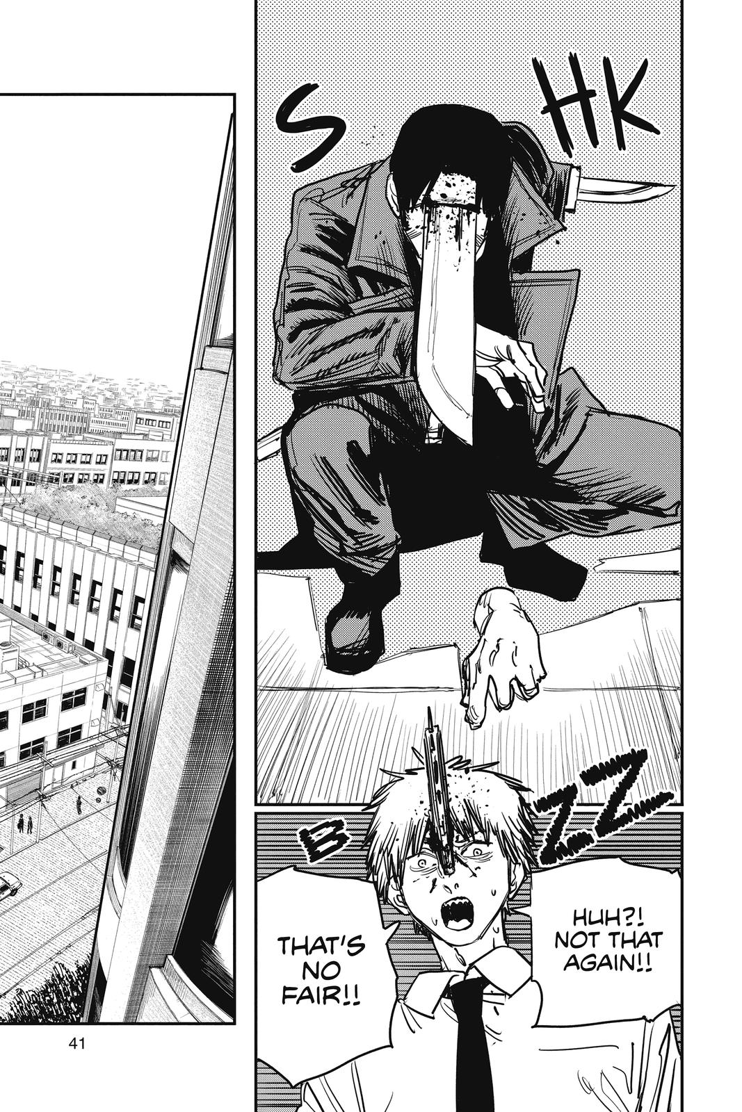 Chainsaw Man Chapter 36 page 15 - Chapter 36: Katana vs. Chainsaw