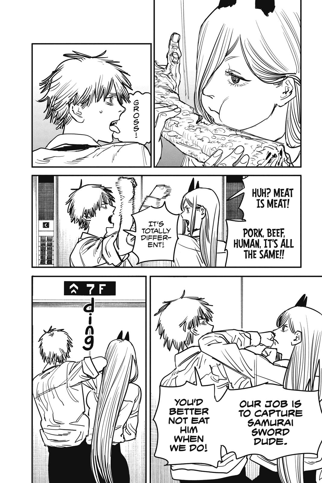 Chainsaw Man Chapter 36 page 2 - Chapter 36: Katana vs. Chainsaw