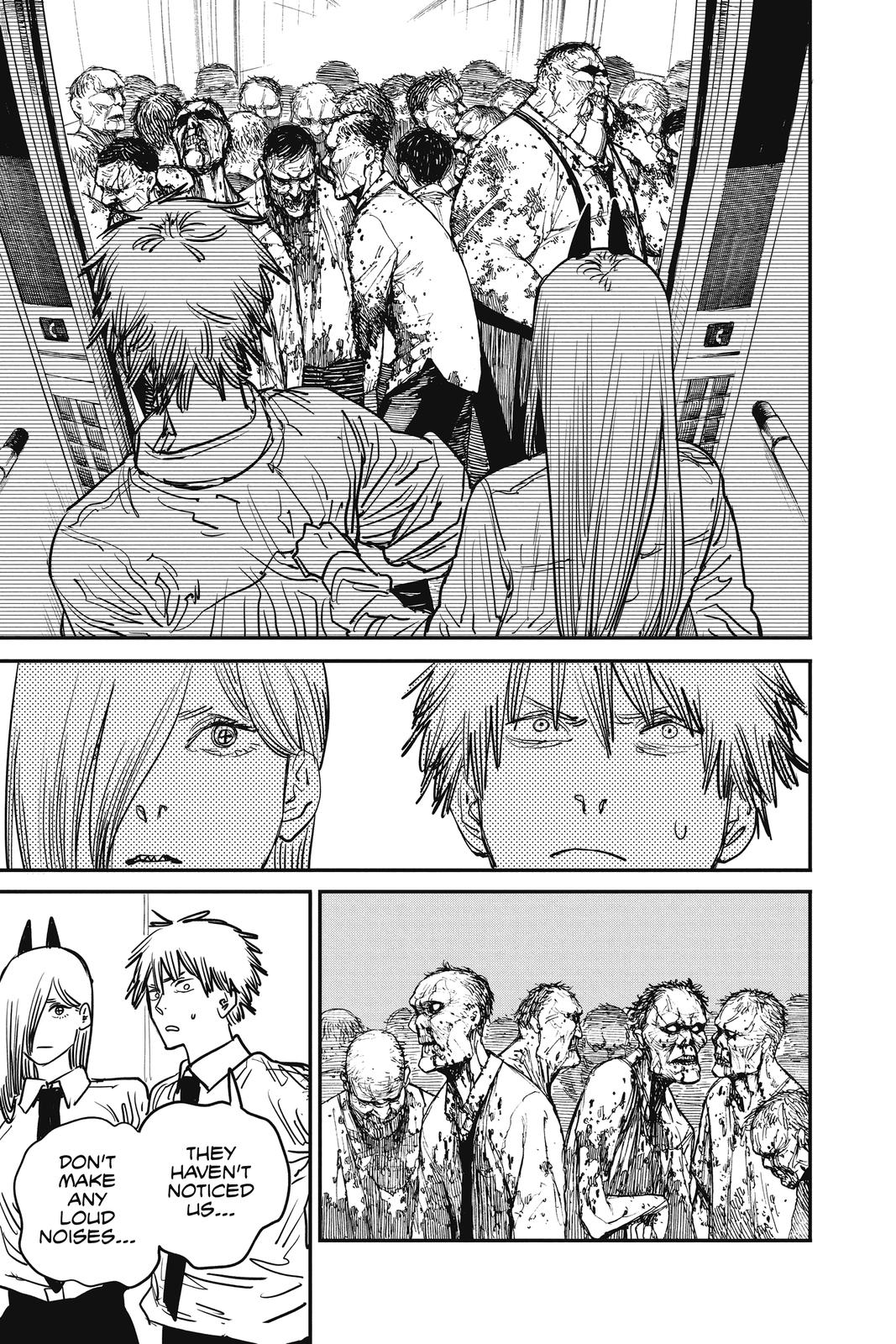 Chainsaw Man Chapter 36 page 3 - Chapter 36: Katana vs. Chainsaw