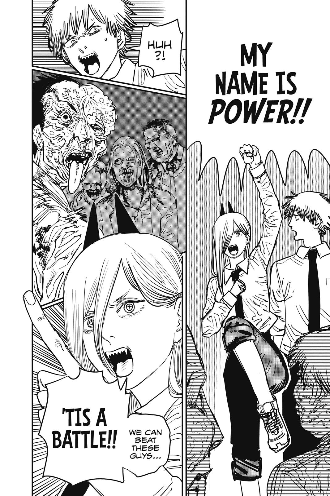 Chainsaw Man Chapter 36 page 4 - Chapter 36: Katana vs. Chainsaw