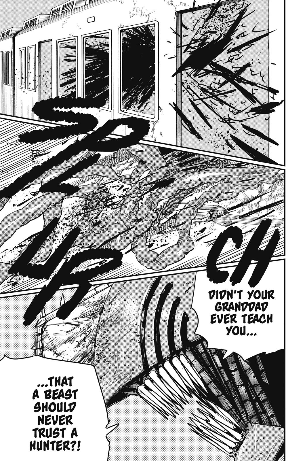 Chainsaw Man Chapter 37 page 15 - Chapter 37: Train, Head, Chainsaw