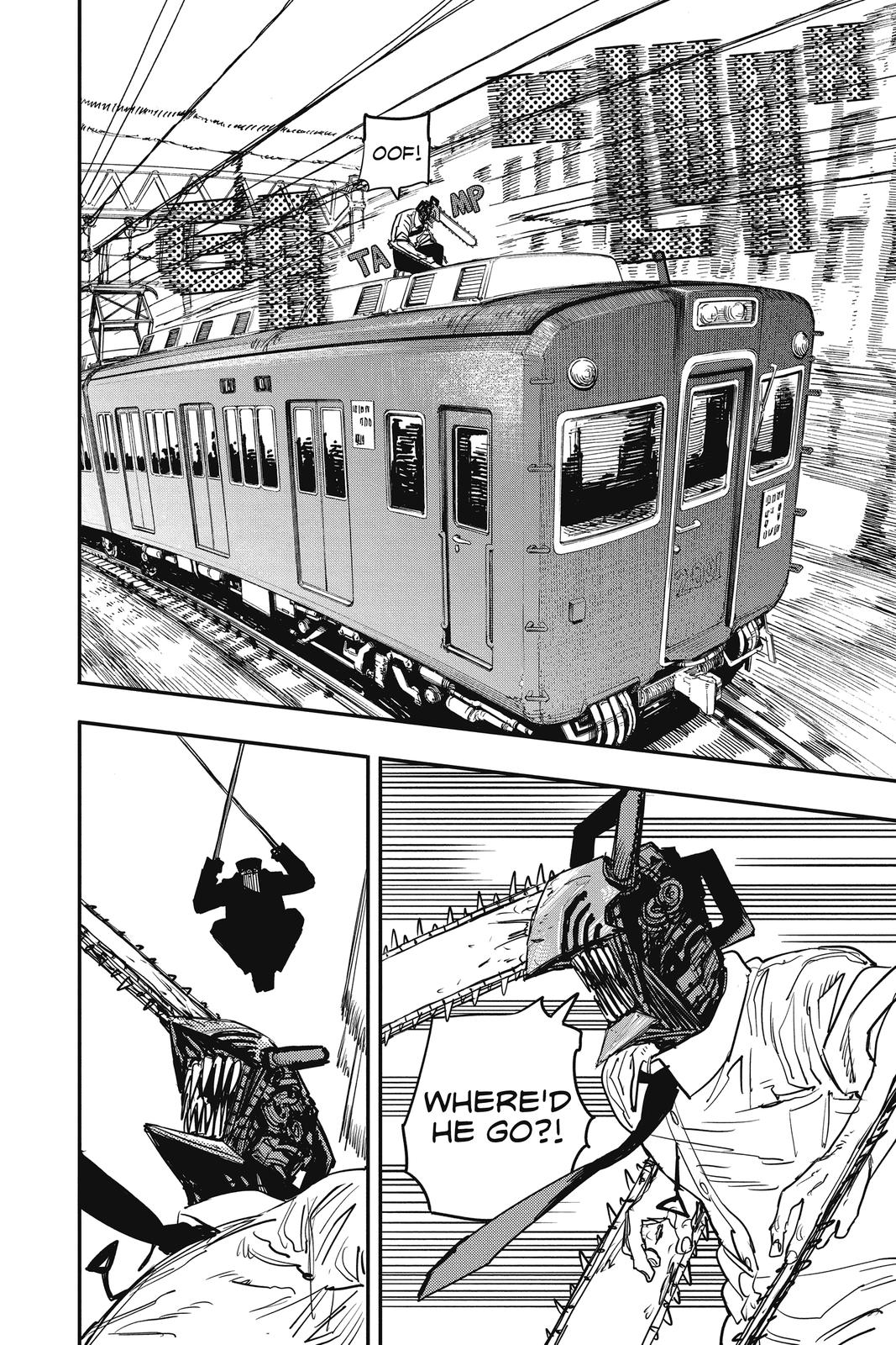 Chainsaw Man Chapter 37 page 2 - Chapter 37: Train, Head, Chainsaw
