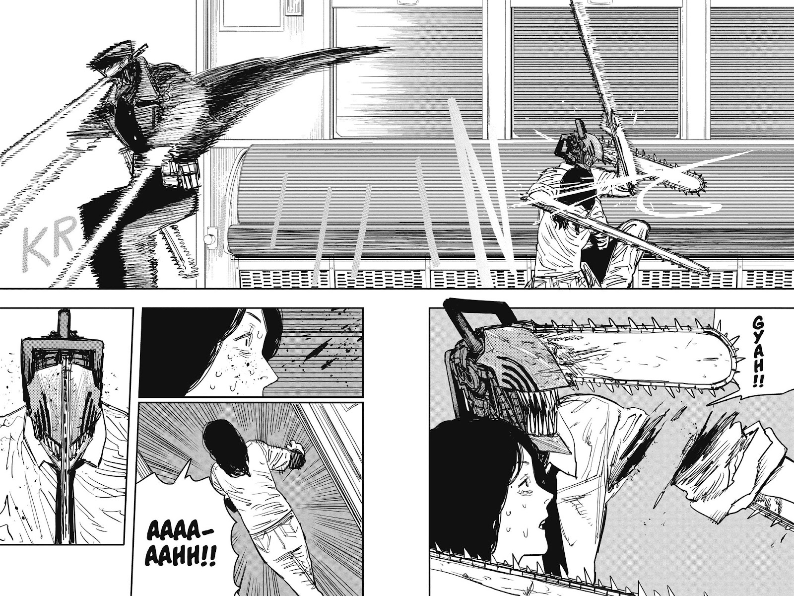 Chainsaw Man Chapter 37 page 6 - Chapter 37: Train, Head, Chainsaw