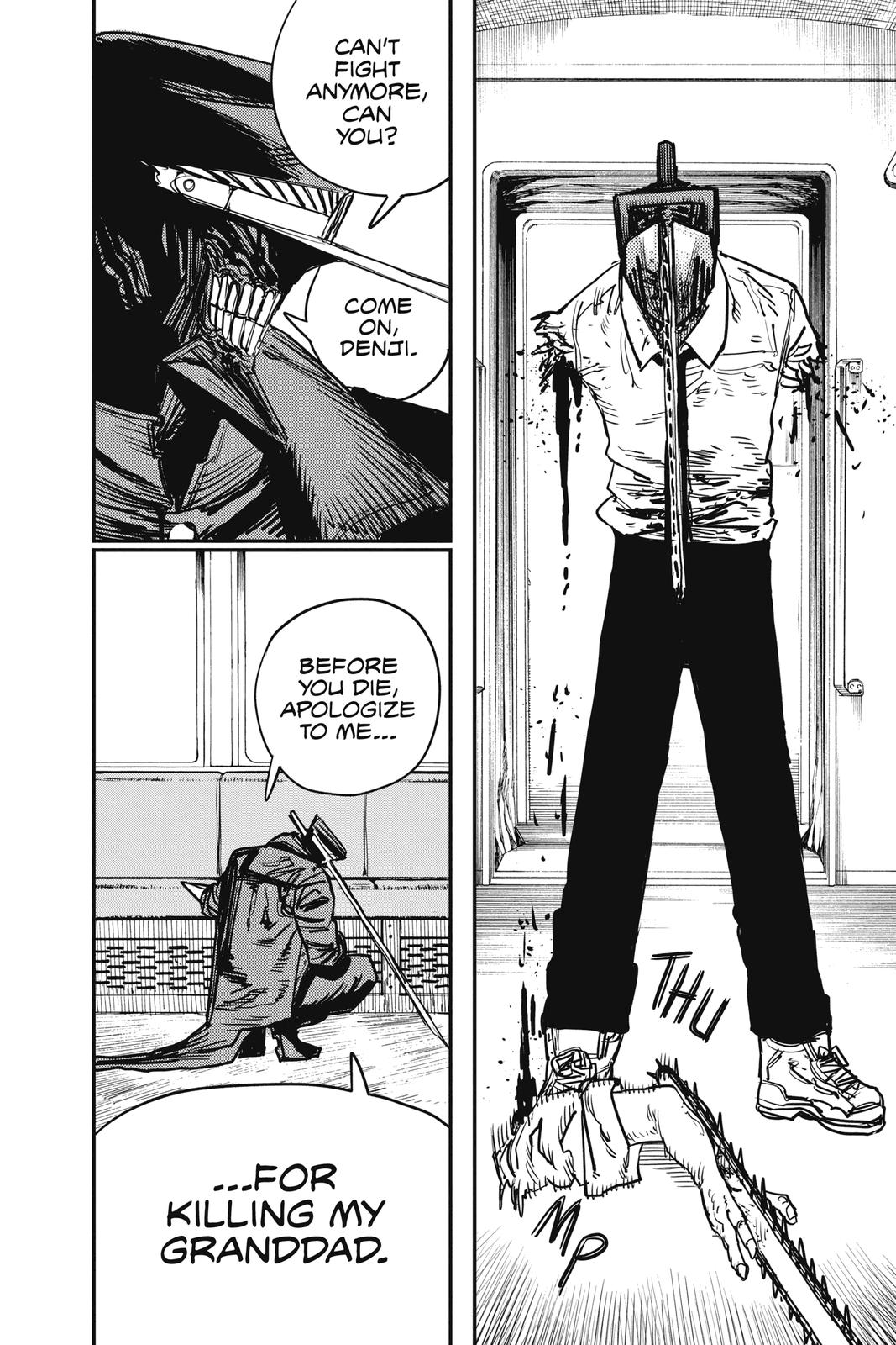 Chainsaw Man Chapter 37 page 9 - Chapter 37: Train, Head, Chainsaw