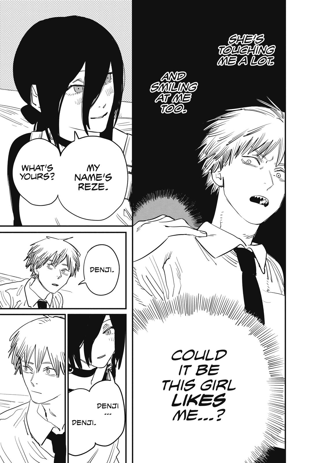 Chainsaw Man Chapter 40 page 17 - Chapter 40: Love, Flower, Chainsaw