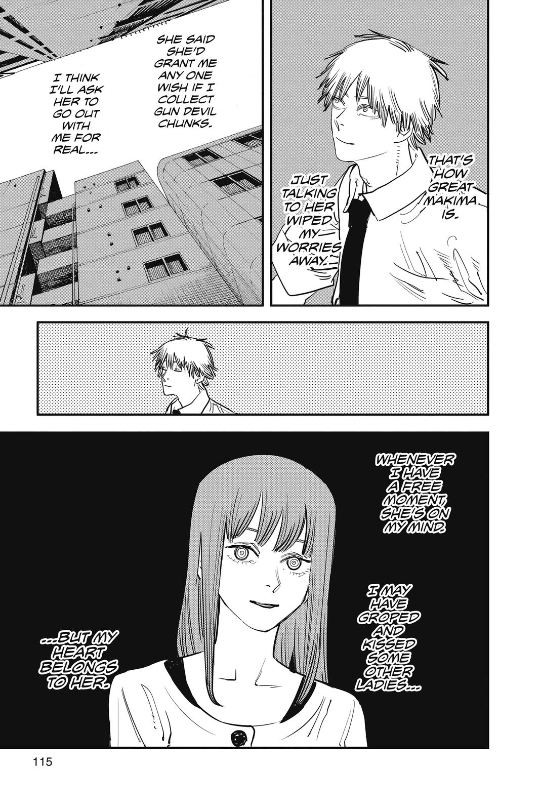 Chainsaw Man Chapter 40 page 3 - Chapter 40: Love, Flower, Chainsaw