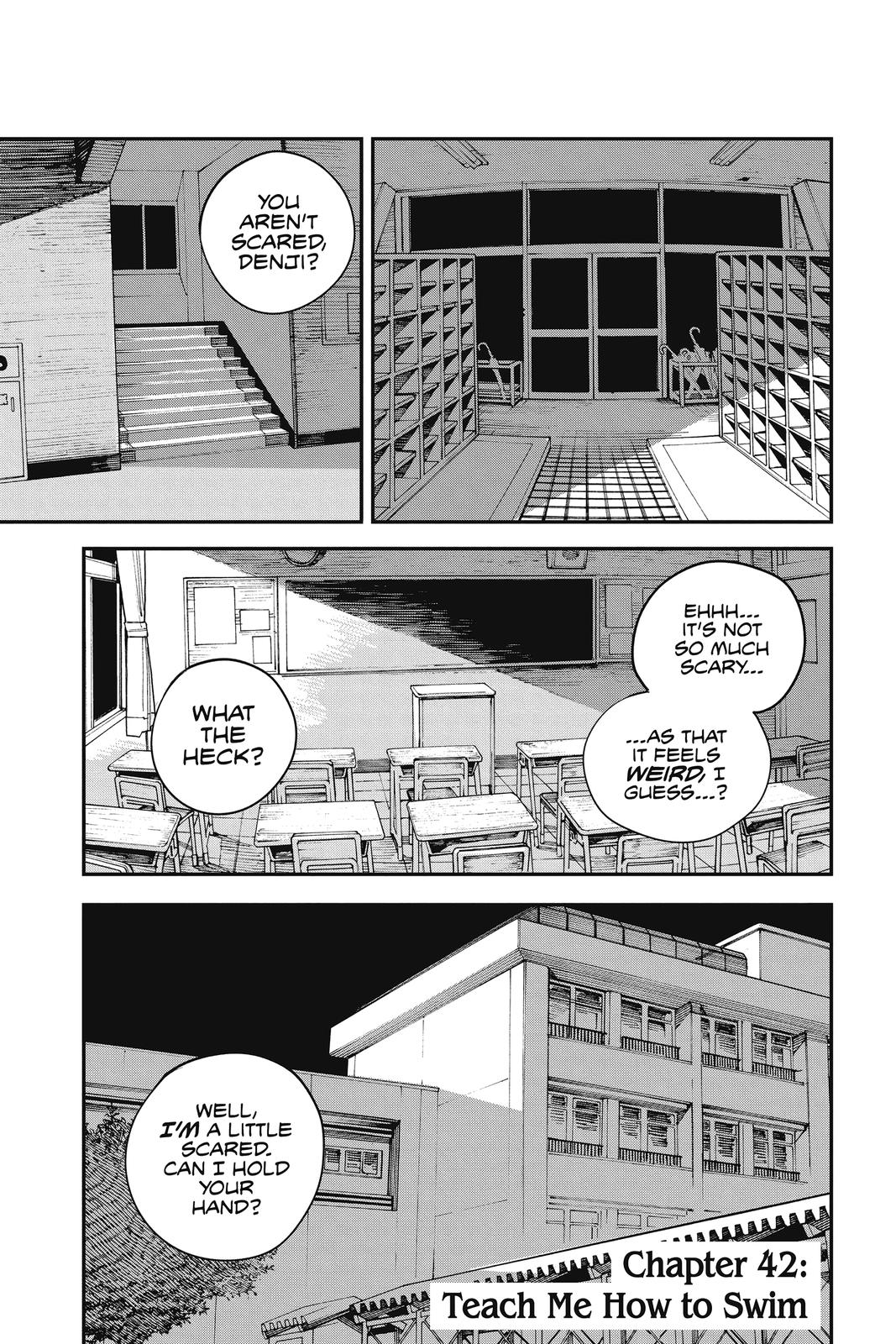 Chainsaw Man Chapter 42 page 1 - Chapter 42: Teach Me How To Swim