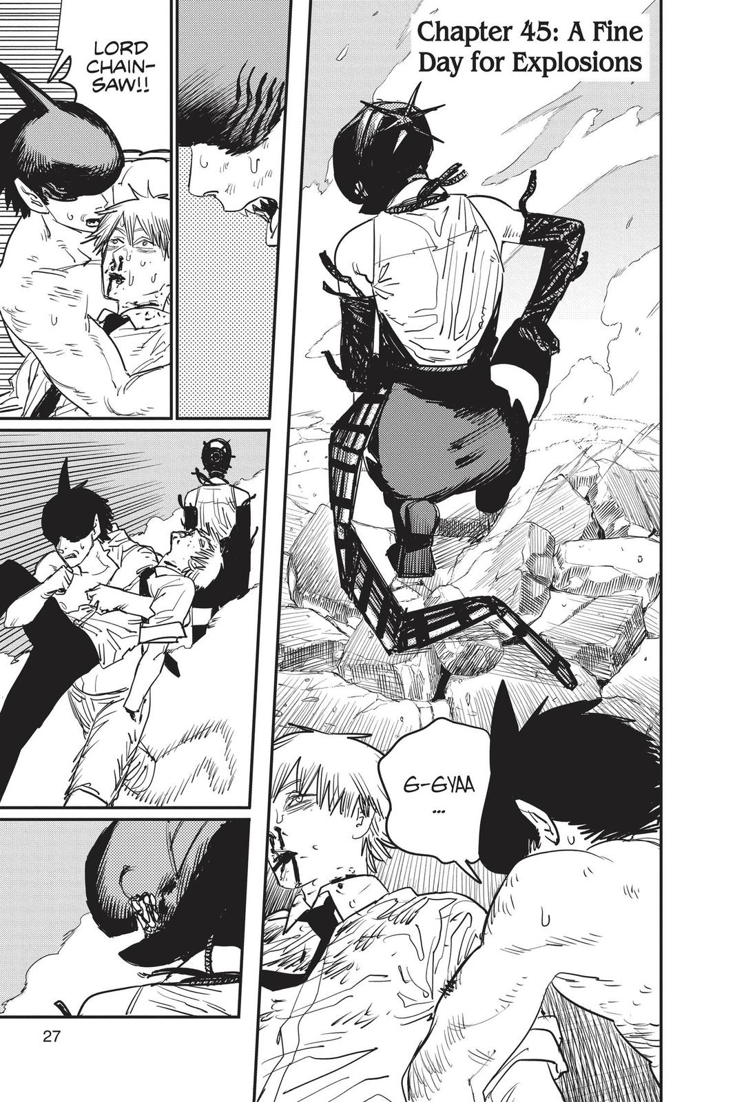 Chainsaw Man Chapter 45 page 1 - Chapter 45: A Fine Day For Explosions