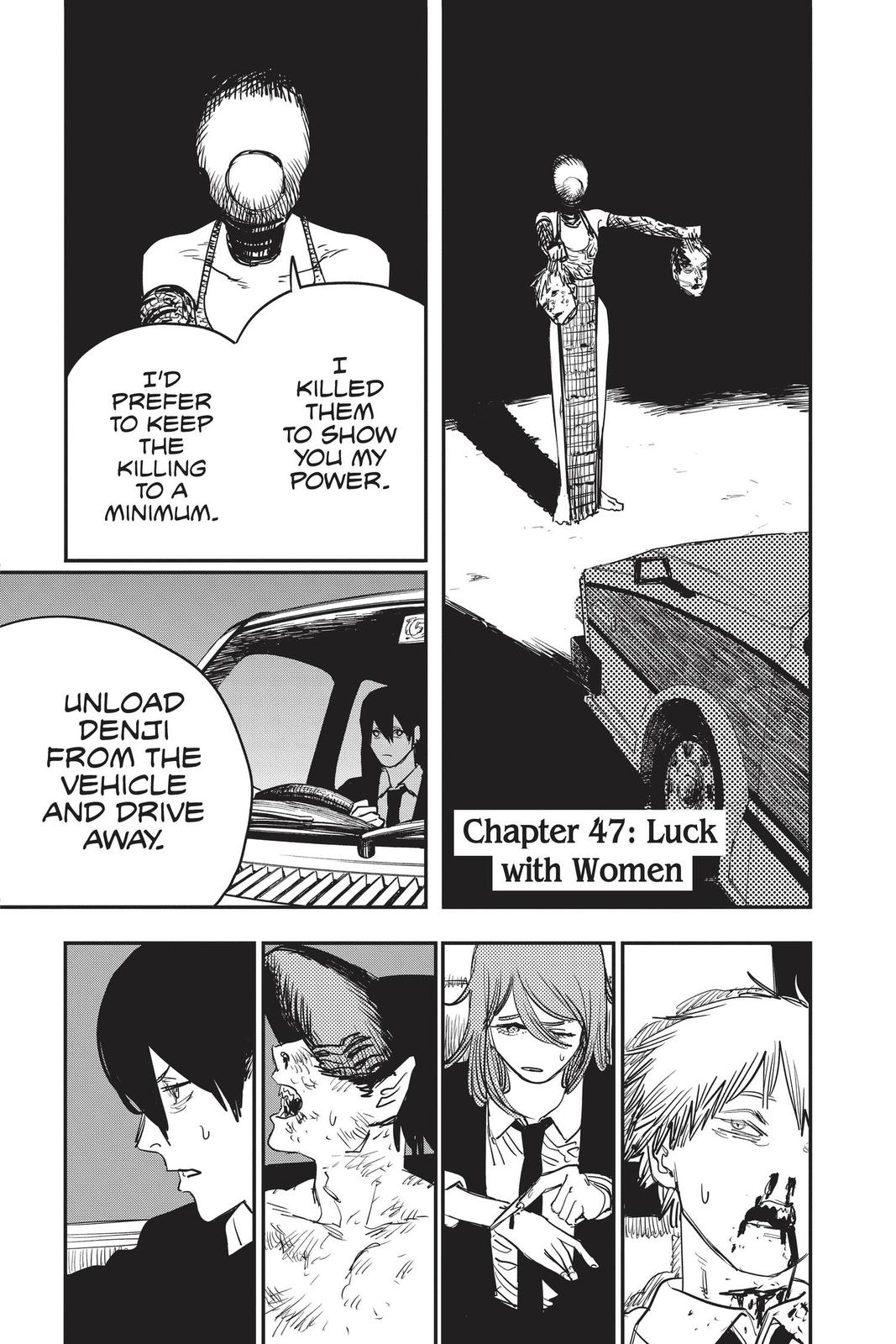 Chainsaw Man Chapter 47 page 1 - Chapter 47: Luck with Women
