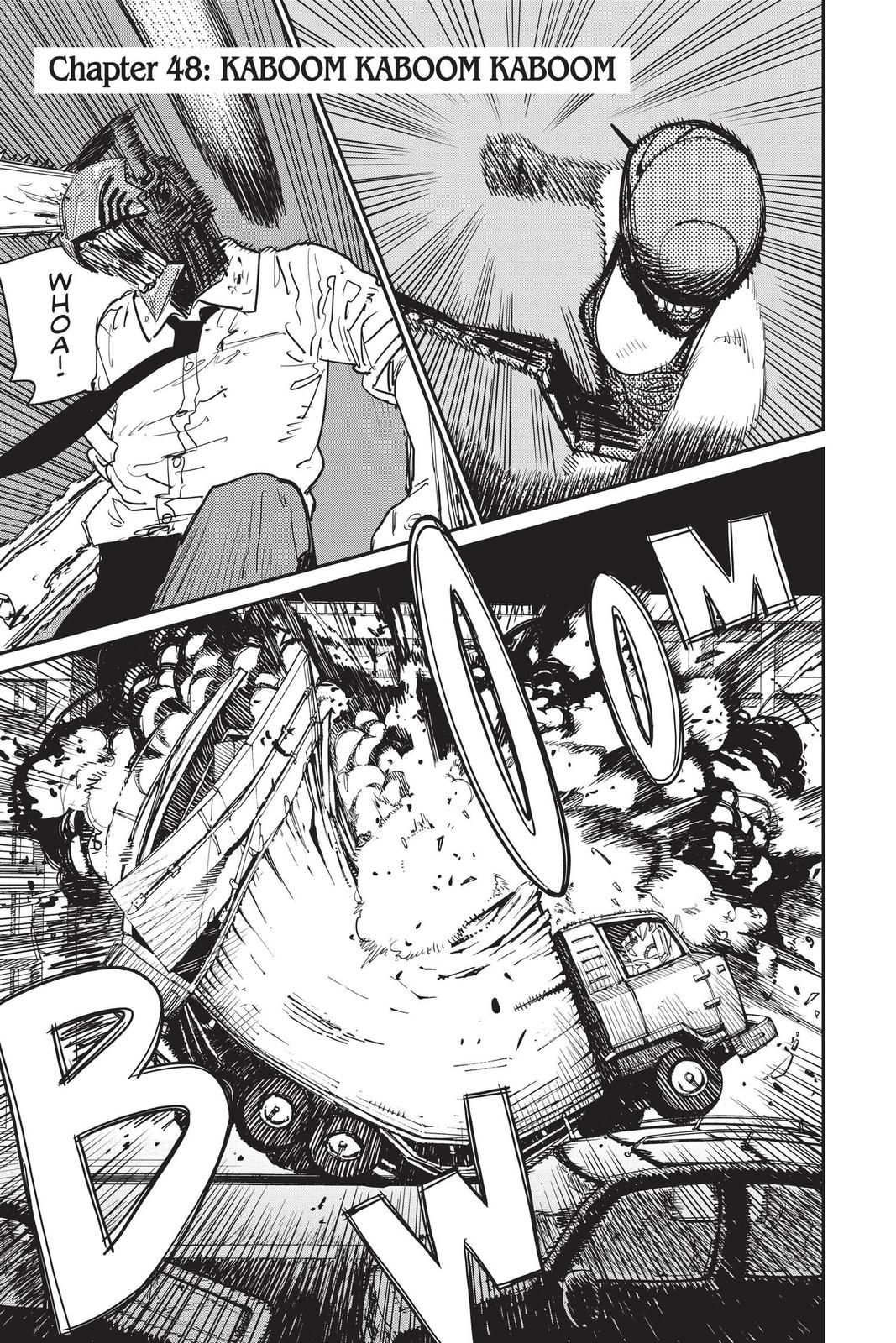 Chainsaw Man Chapter 48 page 1 - Chapter 48: Kaboom Kaboom Kaboom