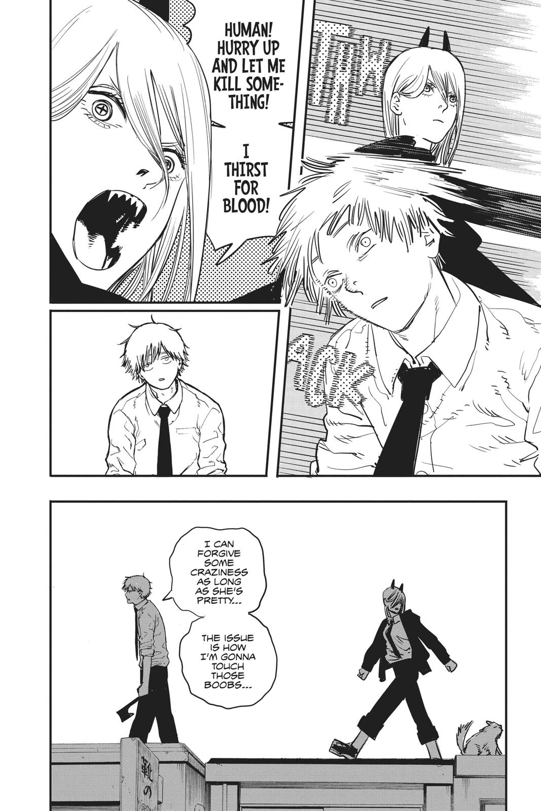 Chainsaw Man Chapter 5 page 2 - Chapter 5: A Way to Touch Some Boobs