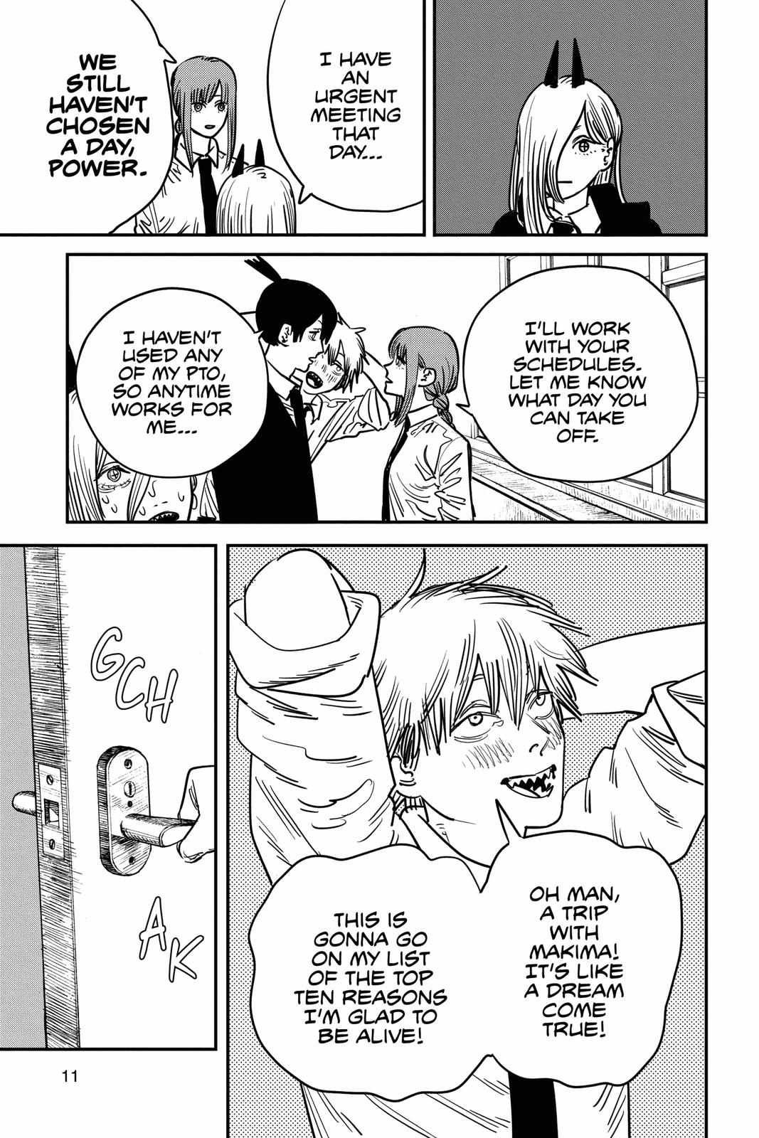 Chainsaw Man Chapter 53 page 12 - Chapter 53: In a Dream