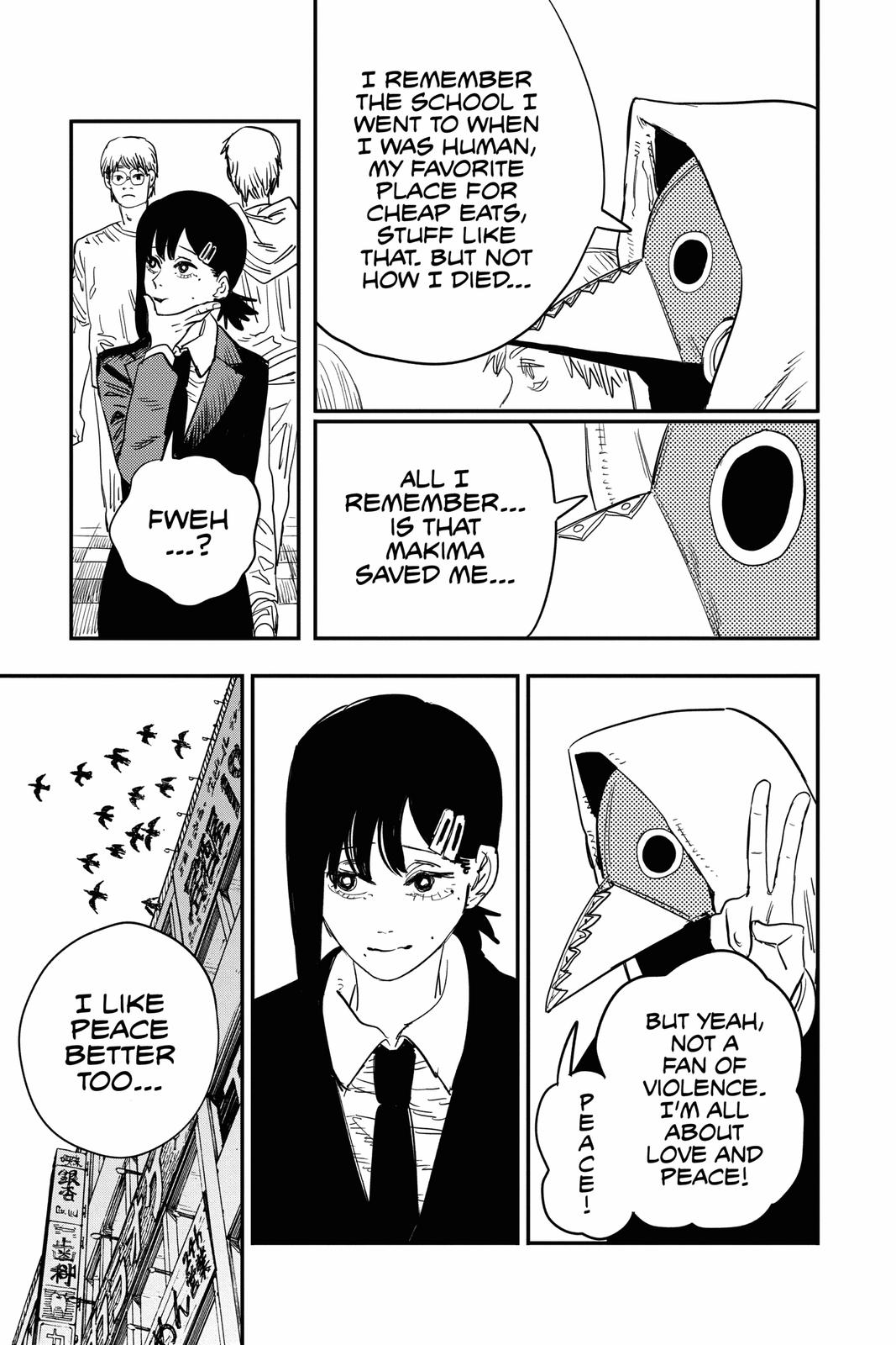 Chainsaw Man Chapter 56 page 13 - Chapter 56: A Curse and A First