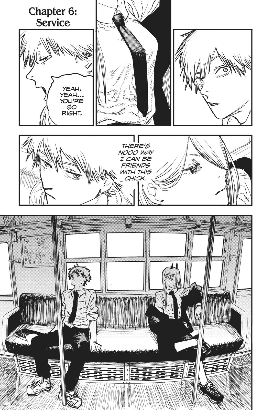 Chainsaw Man Chapter 6 page 3 - Chapter 6: Service