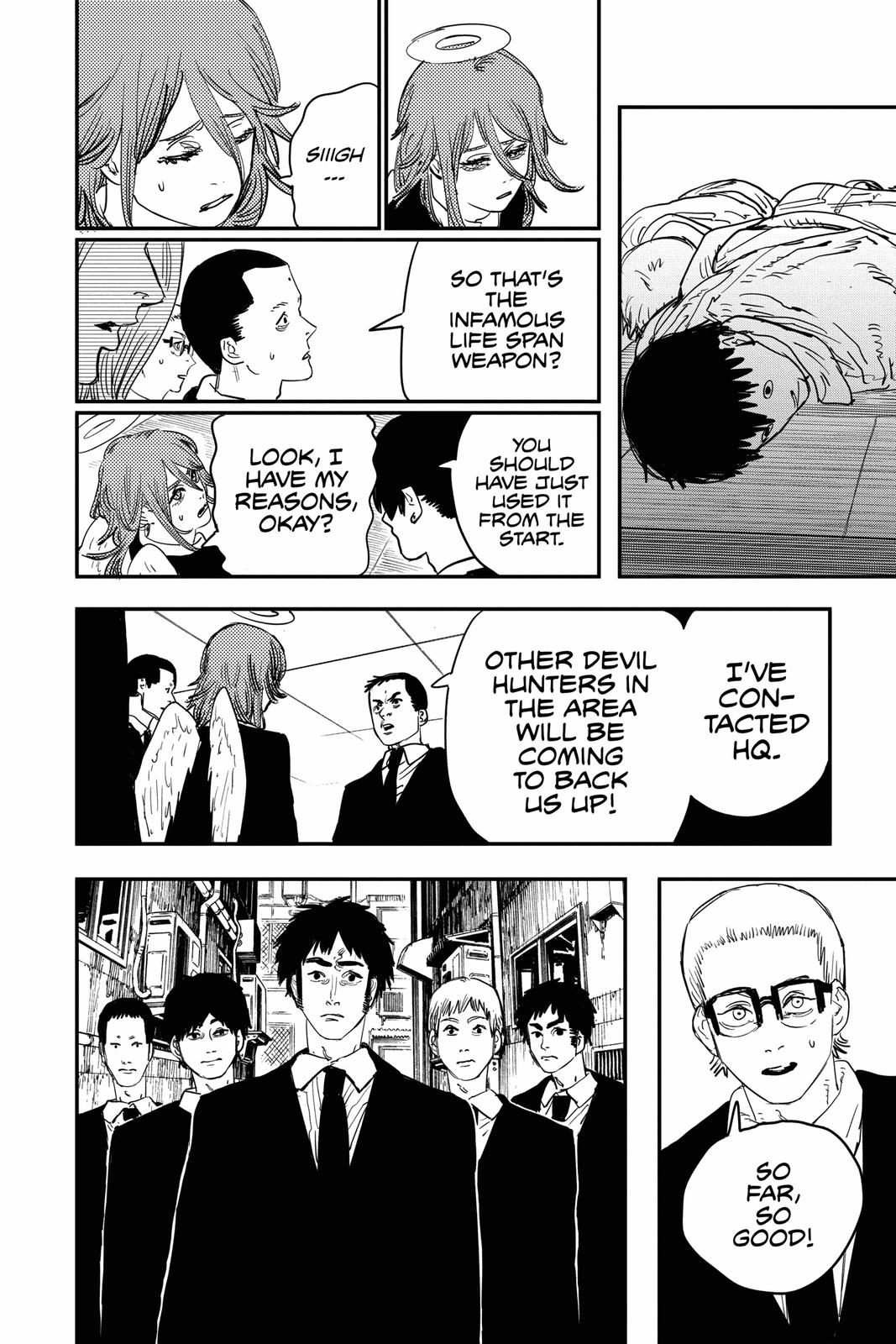Chainsaw Man Chapter 60 page 6 - Chapter 60: Quanxi and Fiends' 49-Person Massacre