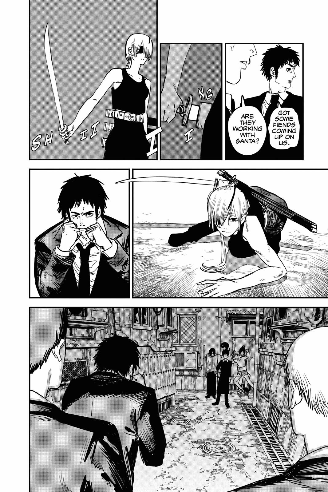 Chainsaw Man Chapter 60 page 8 - Chapter 60: Quanxi and Fiends' 49-Person Massacre