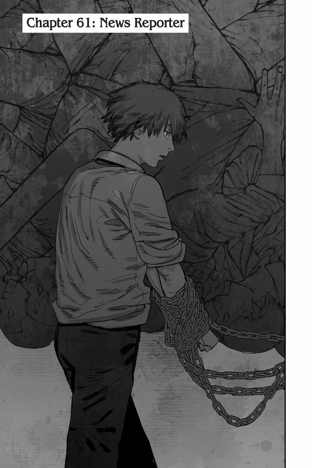 Chainsaw Man Chapter 61 page 1 - Chapter 61: News Reporter