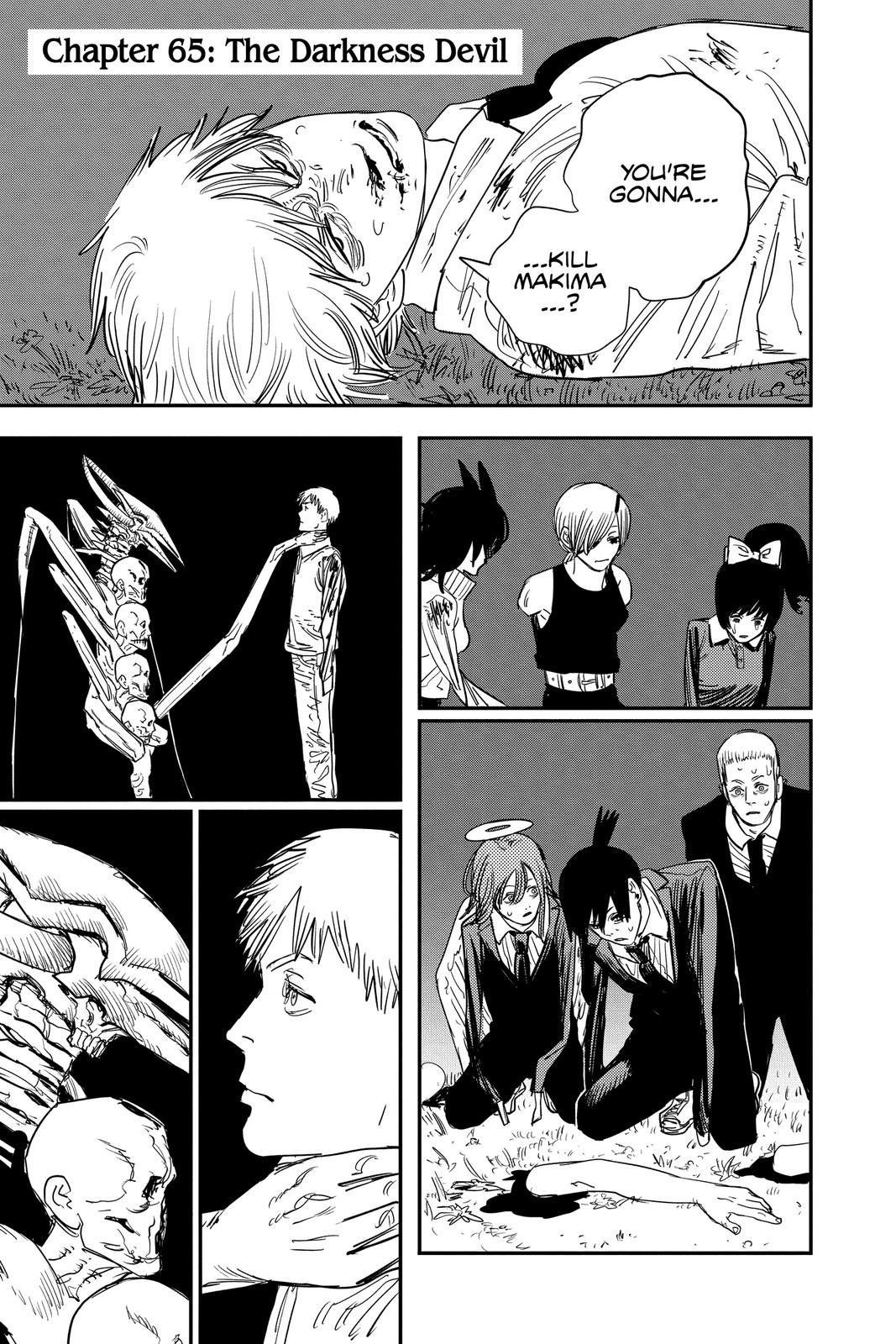 Chainsaw Man Chapter 65 page 1 - Chapter 65: The Darkness Devil