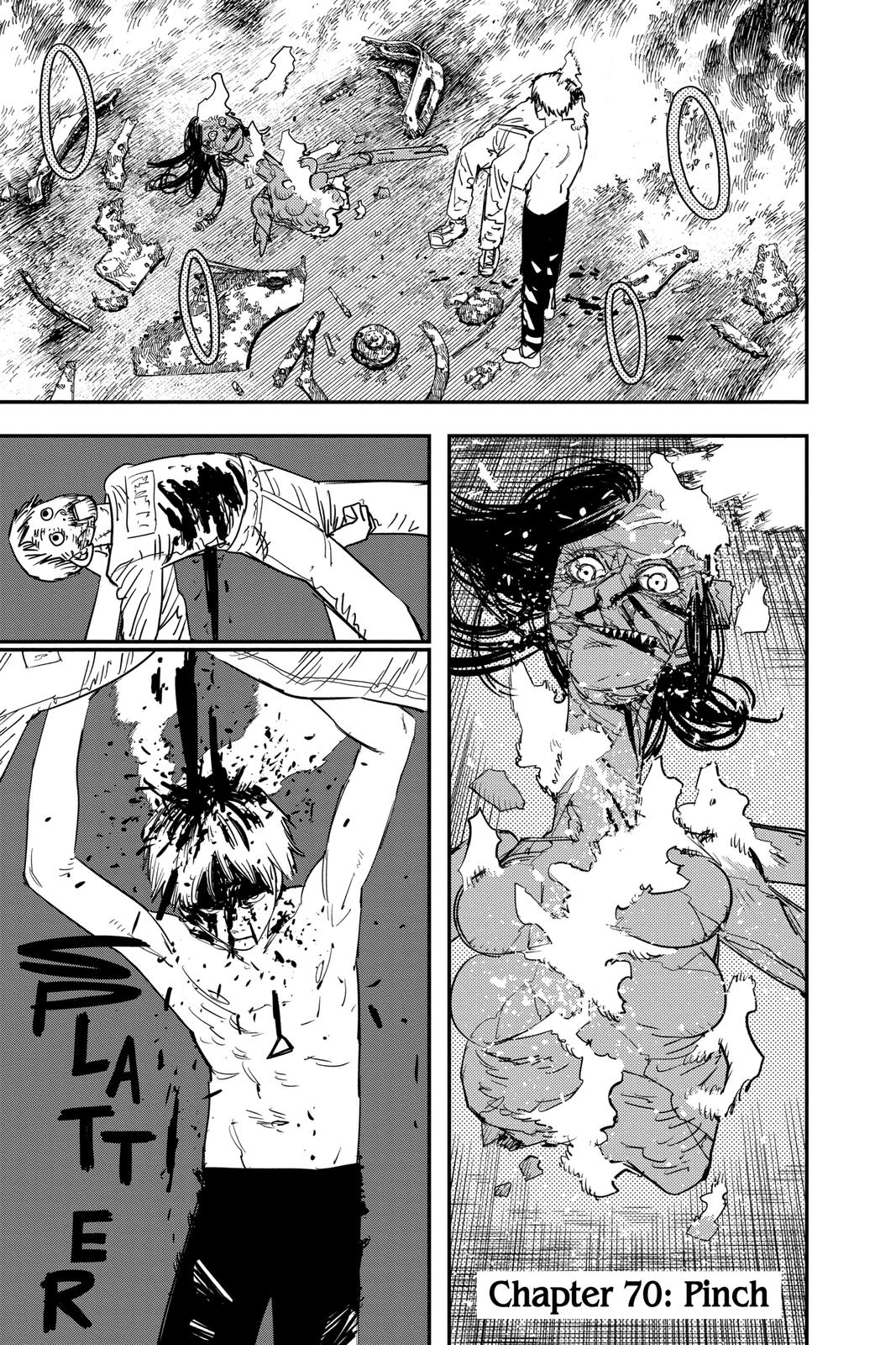 Chainsaw Man Chapter 70 page 1 - Chapter 70: Pinch