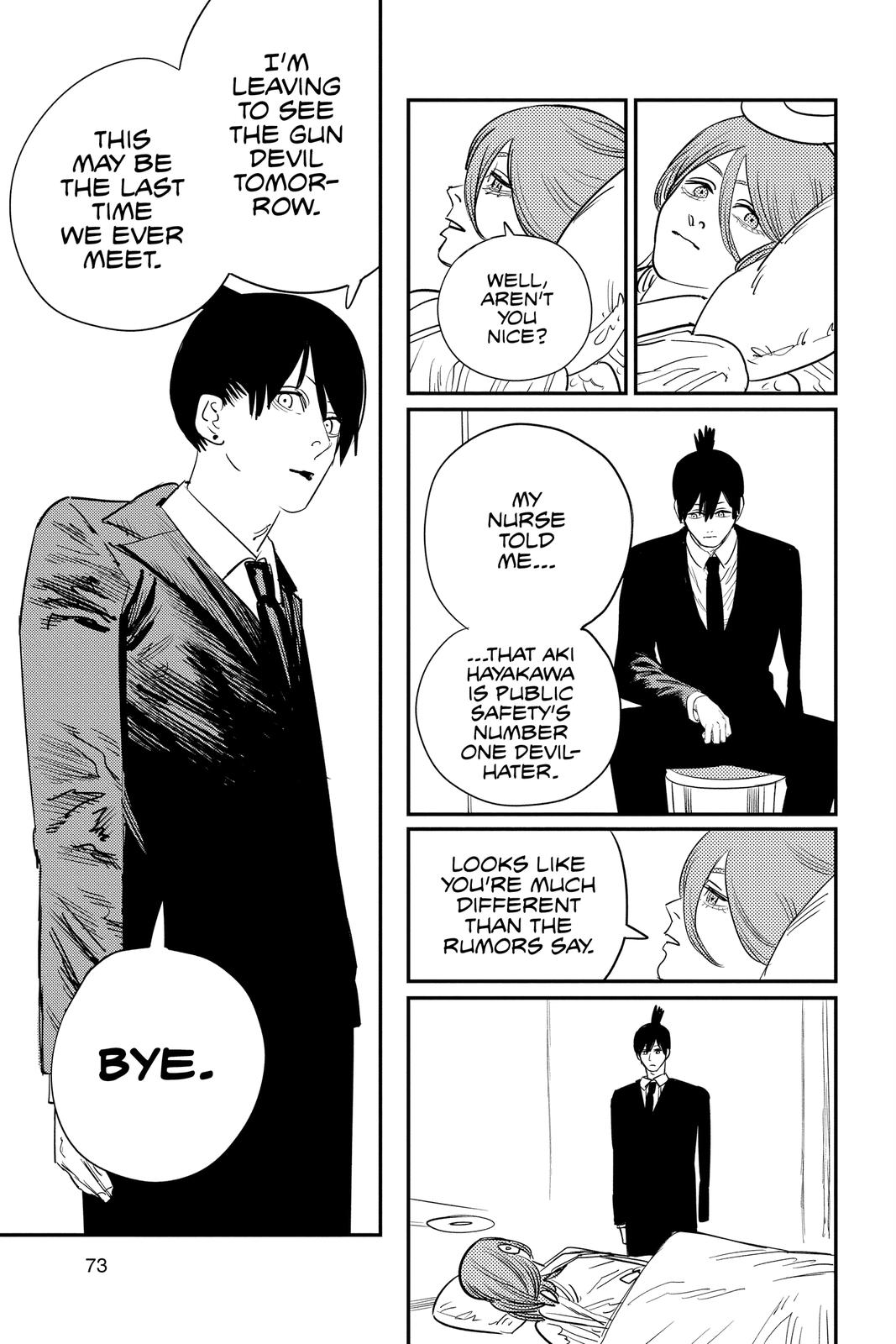 Chainsaw Man Chapter 74 page 3 - Chapter 74: What the Waves Say