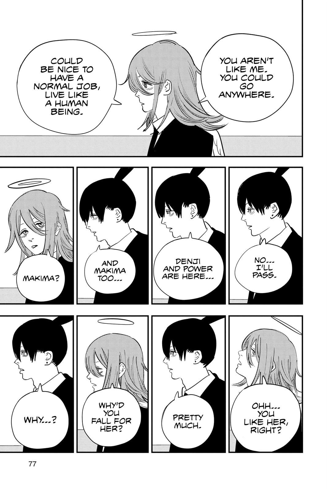 Chainsaw Man Chapter 74 page 7 - Chapter 74: What the Waves Say
