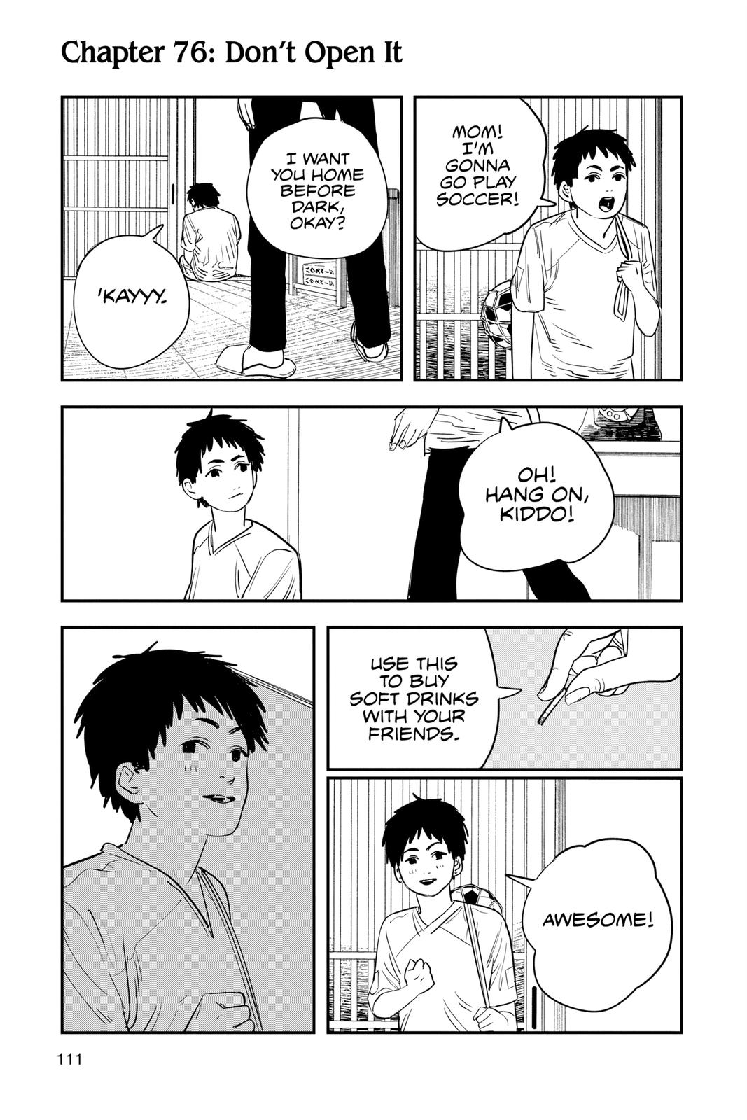 Chainsaw Man Chapter 76 page 1 - Chapter 76: Don't Open It