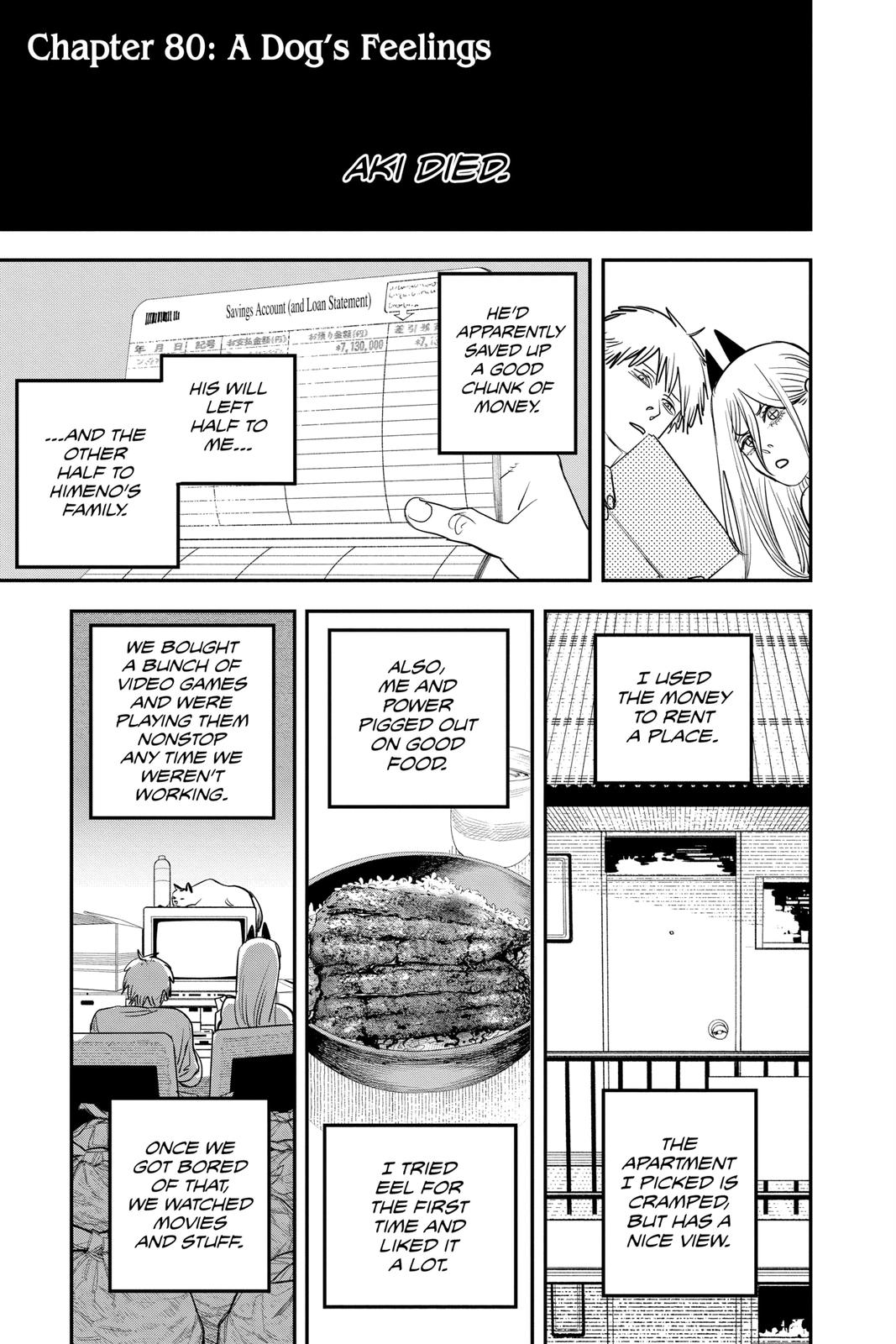 Chainsaw Man Chapter 80 page 8 - Chapter 80: A Dog's Feeling