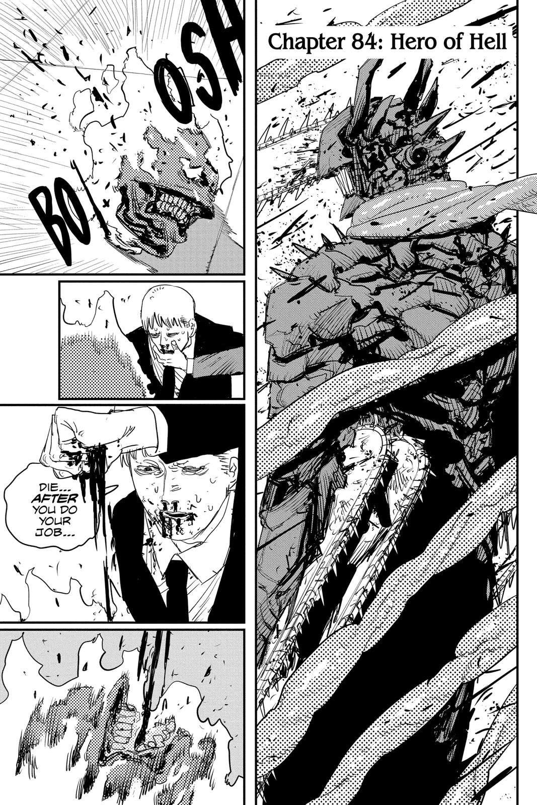 Chainsaw Man Chapter 84 page 1 - Chapter 84: Hero of Hell