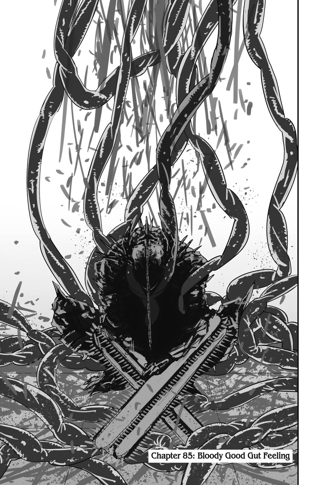 Chainsaw Man Chapter 85 page 1 - Chapter 85: Bloody Good Gut Feeling