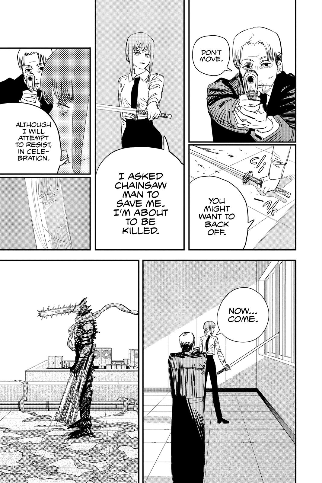Chainsaw Man Chapter 85 page 4 - Chapter 85: Bloody Good Gut Feeling