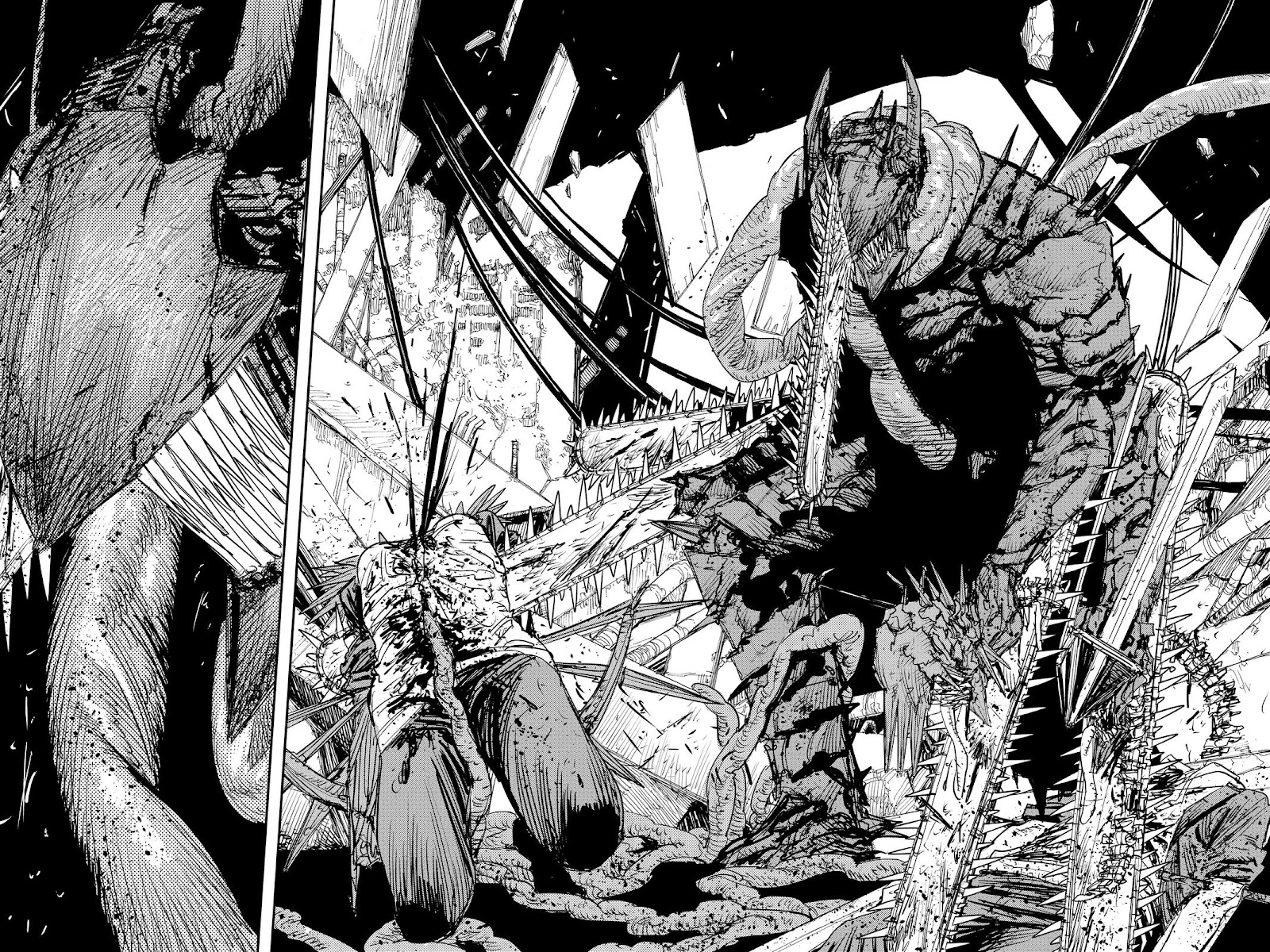 Chainsaw Man Chapter 87 page 12 - Chapter 87: Chainsaw Man Vs. the Horrifying Weapon Humans