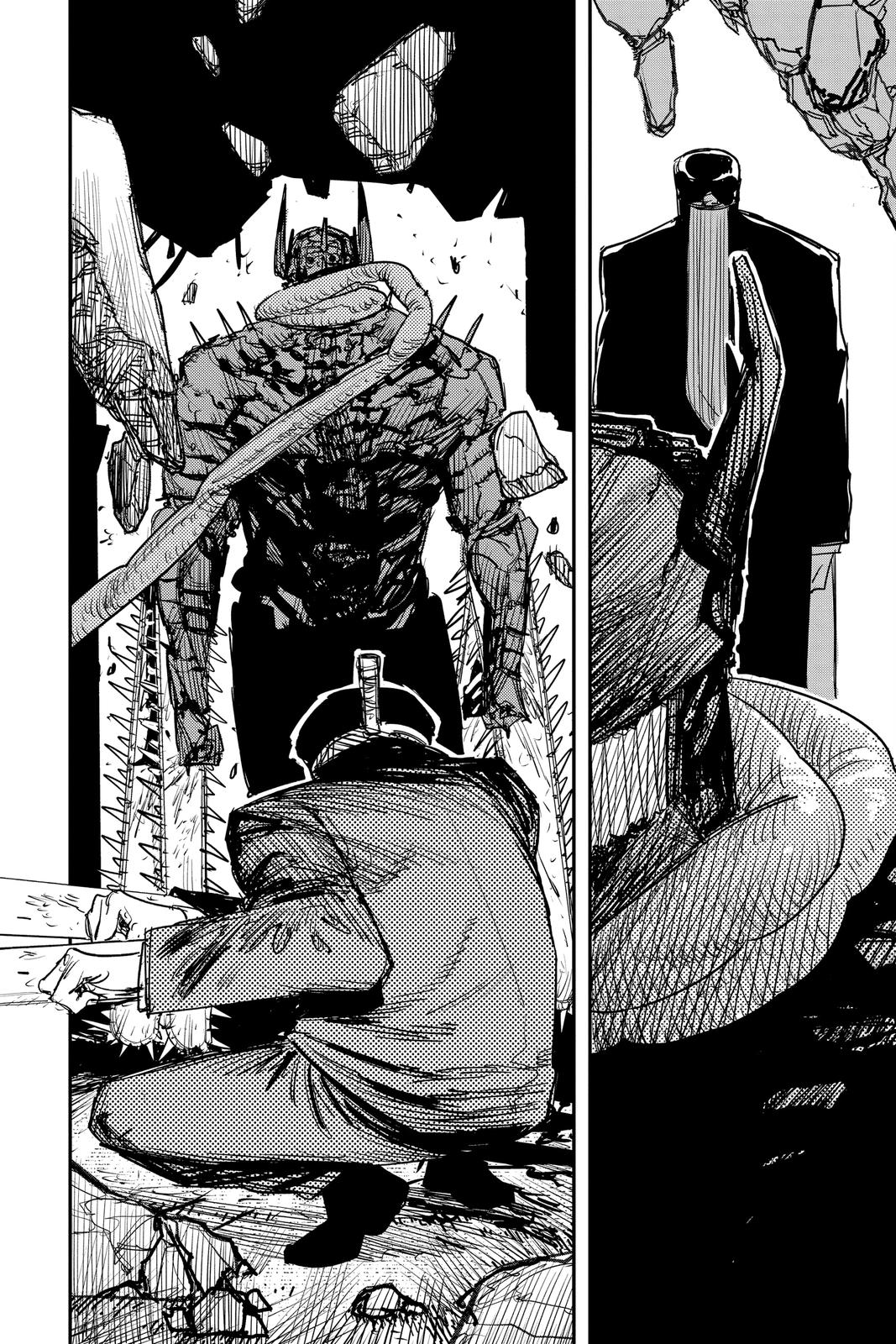 Chainsaw Man Chapter 87 page 13 - Chapter 87: Chainsaw Man Vs. the Horrifying Weapon Humans